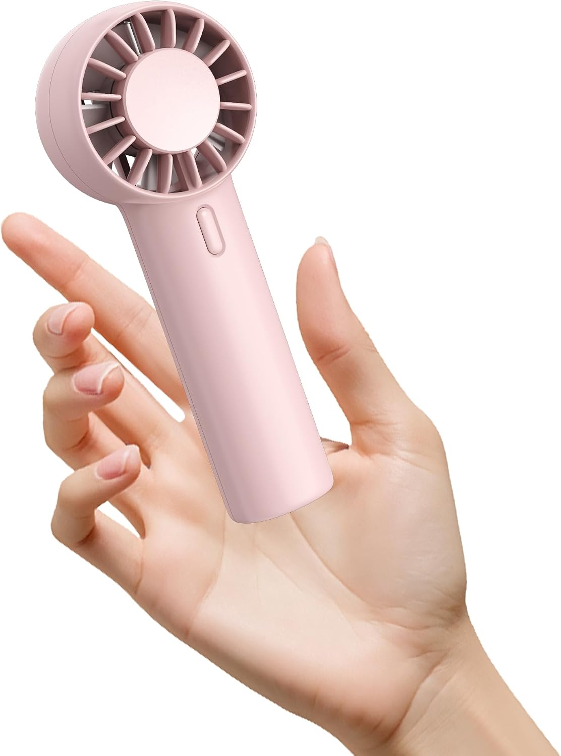 Mini Fan Portable Fan USB Rechargeable Handheld Fan with 3 Speed Wind Pocket Personal Cooling Fan for Desktop Travel Outdoor Vacation Concert Makeup Use